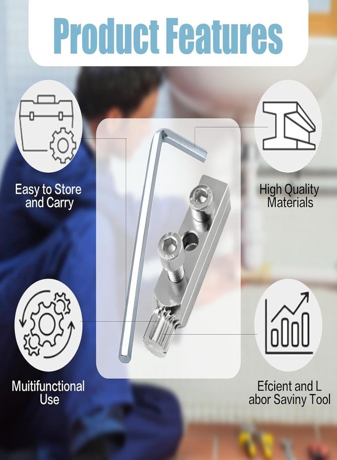 Suicune Broken Pipe Extractor Tool for Damaged Screw Remover And Extractor, Multifunctional Handle Broken Faucet Removal Tool - Image 5